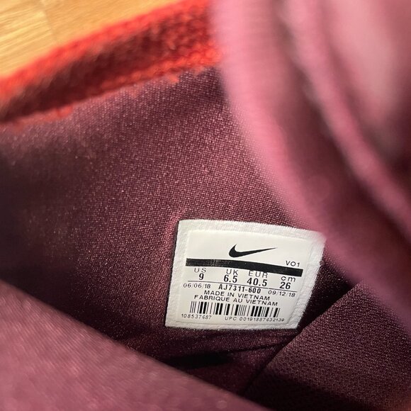 Nike Air Force 1 High Utility "Dune Red" - Women's Size 9 - Picture 8 of 9